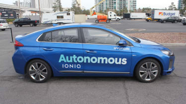 Hyundai Ioniq Autonomous - side