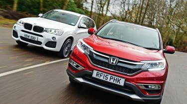 Used Bmw X3 Vs New Honda Cr V Auto Express