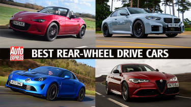 Best rear-wheel drive cars - header image