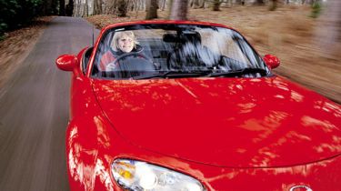 Front view of Mazda MX-5