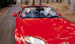Front view of Mazda MX-5