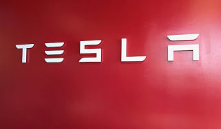 Tesla Factory Tour - sign