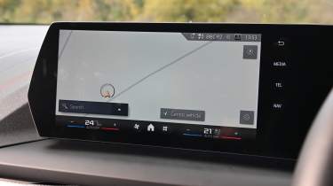 BMW M135 - infotainment screen