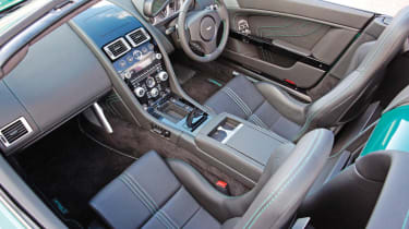 Aston Martin Vantage S Roadster interior