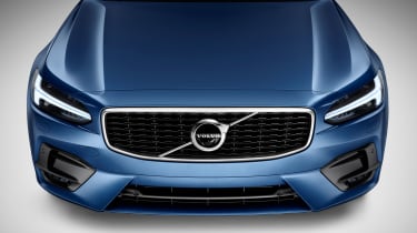 Volvo S90 R-Design - studio front detail