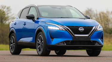 2022 updated Nissan Qashqai - front