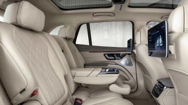 Mercedes EQS SUV - rear seats