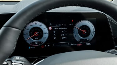 Kia Niro EV - dashboard screen (sport mode)