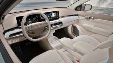 Kia EV4 - white dash