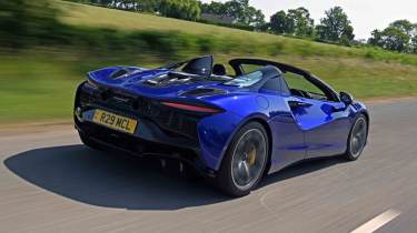 McLaren Artura Spider - rear cornering, alternative