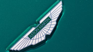 Aston Martin V8 Vantage S roadster convertible badge