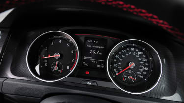 Volkswagen Golf GTI dials
