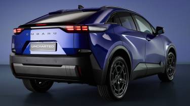 Subaru Uncharted - rear static