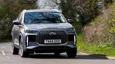 Chery Tiggo 4 - front cornering