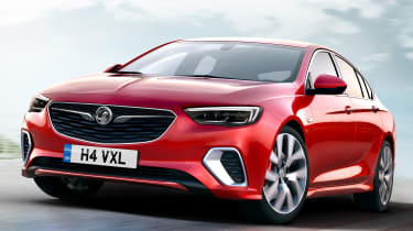 New Vauxhall Insignia GSi - front