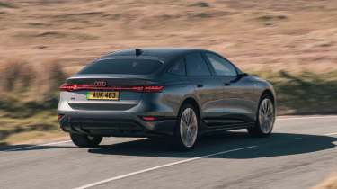 Audi A6 e-tron - rear cornering