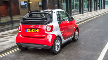 Smart ForTwo Cabrio - rear action