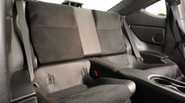 Subaru BRZ rear seats