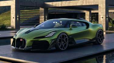 Bugatti Brouillard - front/side