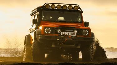 INEOS Grenadier Trialmaster X LETECH - front end off-roading