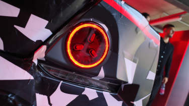 Mercedes-AMG electric super-saloon - rear light