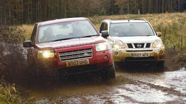 Land Rover Freelander vs. Nissan X-Trail