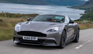 Aston Martin Vanquish 2014 action