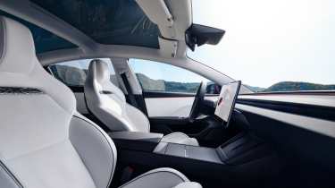 Tesla Model 3 Performance cabin