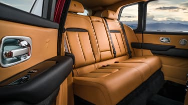 Rolls-Royce Cullinan SUV - rear seats