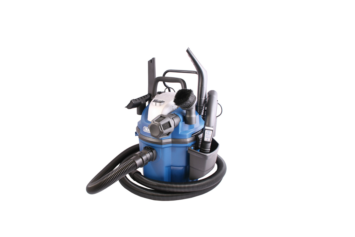 Draper Wall Mountable Wet & Dry Vacuum Cleaner Auto Express