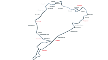 Nurburgring map