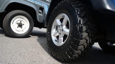 Land Rover Defender vs Jeep Wrangler - modern classics wheels