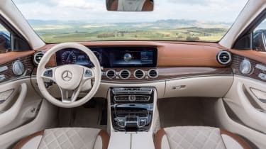 Mercedes E-Class Estate - interior cream