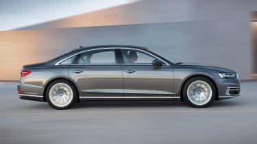 New Audi A8 - A8 L side