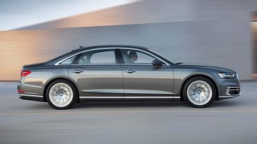 New Audi A8 - A8 L side