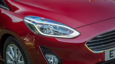 Ford Fiesta diesel review - headlight