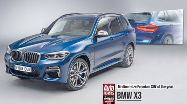 Mid-size Premium SUV of the Year 2019: BMW X3