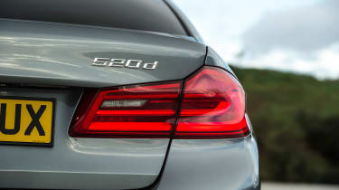 BMW 520d M Sport - rear light detail