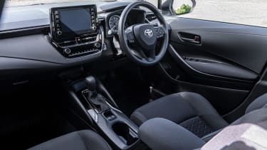 Toyota Corolla Commercial van interior