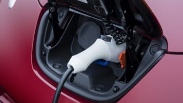 2013 Nissan Leaf charge point