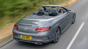 Used Mercedes C-Class Cabriolet - rear