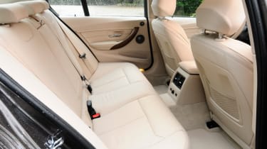 New BMW 3 Series rear seats