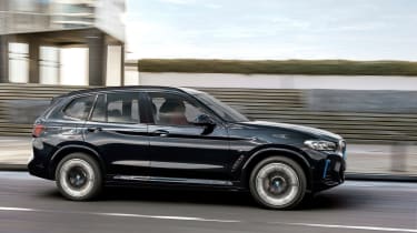 New BMW iX3 2021 facelift side