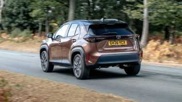 Toyota Yaris Cross facelift - rear cornering