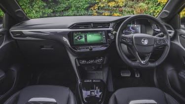 Vauxhall Corsa Electric facelift - dashboard