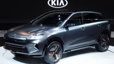 Kia Niro EV - CES front