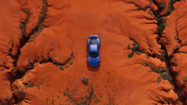 New Porsche 911 Land Down Under - front overhead