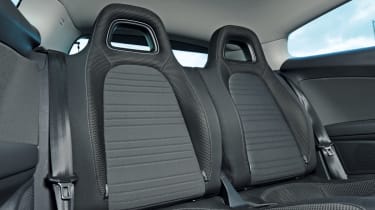 Volkswagen Scirocco rear seats