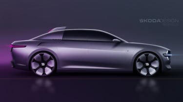 Skoda 100 concept - side profile