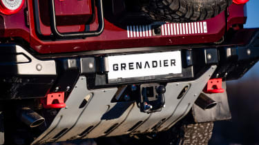 Ineos Grenadier prototype - rear detail